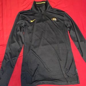 Mizzou long sleeve collared shirt